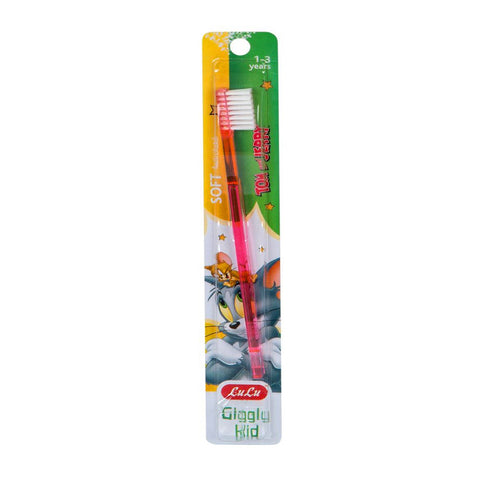 GETIT.QA- Qatar’s Best Online Shopping Website offers LULU TOOTHBRUSH GIGGLY KID SOFT ASSORTED COLOR 1 PC at the lowest price in Qatar. Free Shipping & COD Available!