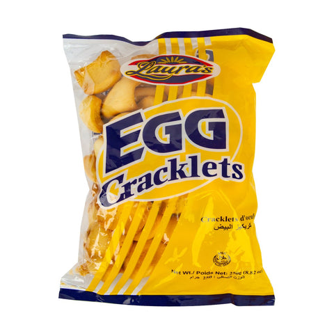 GETIT.QA- Qatar’s Best Online Shopping Website offers LAURAS EGG CRACKLETS 250G at the lowest price in Qatar. Free Shipping & COD Available!