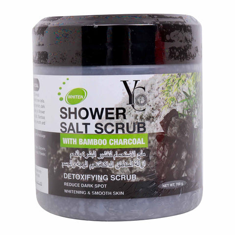 GETIT.QA- Qatar’s Best Online Shopping Website offers YC SALT SCRUB AND BAMBOO CHARCOAL-- 700 G at the lowest price in Qatar. Free Shipping & COD Available!