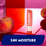 GETIT.QA- Qatar’s Best Online Shopping Website offers LABELLO LIP BALM MOISTURISING LIP CARE PEACH SHINE 4.8 G at the lowest price in Qatar. Free Shipping & COD Available!