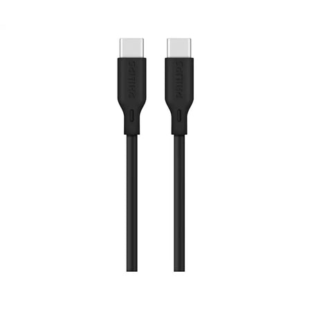 GETIT.QA- Qatar’s Best Online Shopping Website offers PHILIPS USB-C TO USB-C CABLE, 1.2M, BALCK, DLC6541CB/00 at the lowest price in Qatar. Free Shipping & COD Available!