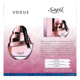 GETIT.QA- Qatar’s Best Online Shopping Website offers SAPIL EDP VOGUE FOR WOMEN-- 100 ML at the lowest price in Qatar. Free Shipping & COD Available!