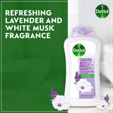 GETIT.QA- Qatar’s Best Online Shopping Website offers DETTOL SENSITIVE BODY WASH LAVENDER & WHITE MUSK FRAGRANCE 2 X 250 ML at the lowest price in Qatar. Free Shipping & COD Available!