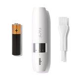 GETIT.QA- Qatar’s Best Online Shopping Website offers BRAUN MINI FACE HAIR REMOVER FOR WOMEN FINISHING TOUCH FOR UPPER LIPS WHITE FS1000 at the lowest price in Qatar. Free Shipping & COD Available!