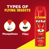 GETIT.QA- Qatar’s Best Online Shopping Website offers PIF PAF MOSQUITO & FLY INSECT KILLER 600 ML at the lowest price in Qatar. Free Shipping & COD Available!