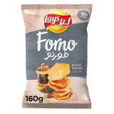 GETIT.QA- Qatar’s Best Online Shopping Website offers LAY'S FORNO BLACK PEPPER POTATO CHIPS 160 G at the lowest price in Qatar. Free Shipping & COD Available!