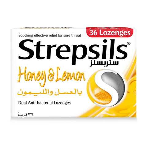 GETIT.QA- Qatar’s Best Online Shopping Website offers STREPSILS HONEY AND LEMON LOZENGERS 36 PCS at the lowest price in Qatar. Free Shipping & COD Available!