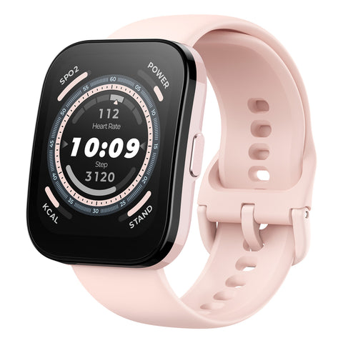 GETIT.QA- Qatar’s Best Online Shopping Website offers AMAZFIT BIP 5 SMART WATCH WITH ULTRA LARGE SCREEN, BLUETOOTH CALLING, ALEXA BUILT-IN, GPS TRACKING, 10-DAY LONG BATTERY LIFE, HEALTH FITNESS TRACKER WITH HEART RATE, BLOOD OXYGEN MONITORING- PINK at the lowest price in Qatar. Free Shipping & COD Available!