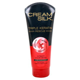 GETIT.QA- Qatar’s Best Online Shopping Website offers CREAM SILK TRIPLE KERATIN RESCUE ULTIMATE COLOR REVIVE ULTRA CONDITIONER 300 ML at the lowest price in Qatar. Free Shipping & COD Available!