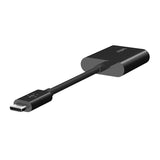 GETIT.QA- Qatar’s Best Online Shopping Website offers BELKIN CONNECT USB-C AUDIO + CHARGE ADAPTER, F7U081BTBLK at the lowest price in Qatar. Free Shipping & COD Available!