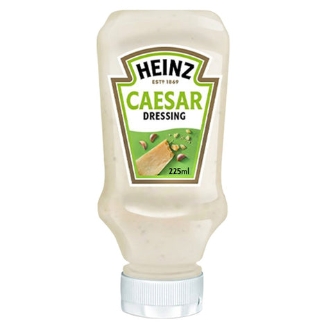 GETIT.QA- Qatar’s Best Online Shopping Website offers HEINZ CREAMY CAESAR SALAD DRESSING TOP DOWN SQUEEZY BOTTLE 225 ML at the lowest price in Qatar. Free Shipping & COD Available!