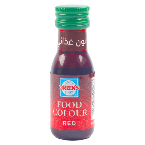 GETIT.QA- Qatar’s Best Online Shopping Website offers GREEN'S FOOD COLOUR RED 28 ML at the lowest price in Qatar. Free Shipping & COD Available!