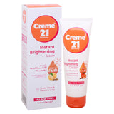 GETIT.QA- Qatar’s Best Online Shopping Website offers CREME 21 INSTANT BRIGHTENING CREAM VITAMIN C & B5 100 ML at the lowest price in Qatar. Free Shipping & COD Available!