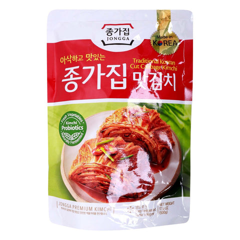 GETIT.QA- Qatar’s Best Online Shopping Website offers JONGGA TRADITIONAL KOREAN CUT CABBAGE KIMCHI 500 G at the lowest price in Qatar. Free Shipping & COD Available!