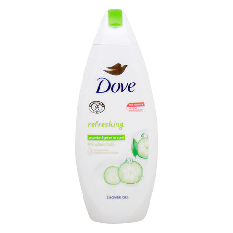 GETIT.QA- Qatar’s Best Online Shopping Website offers DOVE REFRESHING CUCUMBER & GREEN TEA SCENT SHOWER GEL 250 ML at the lowest price in Qatar. Free Shipping & COD Available!