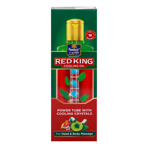 GETIT.QA- Qatar’s Best Online Shopping Website offers PARACHUTE ADVANCED RED KING COOLING OIL 200 ML at the lowest price in Qatar. Free Shipping & COD Available!