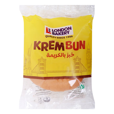GETIT.QA- Qatar’s Best Online Shopping Website offers LONDON BAKERY KREM BUN 1 PC at the lowest price in Qatar. Free Shipping & COD Available!