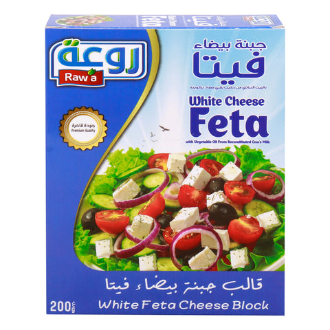 GETIT.QA- Qatar’s Best Online Shopping Website offers RAWA WHITE FETA CHEESE BLOCK 200 G at the lowest price in Qatar. Free Shipping & COD Available!