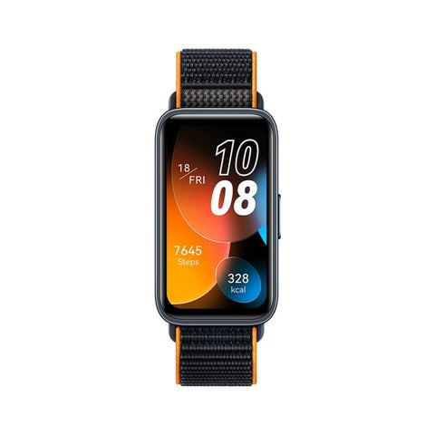 GETIT.QA- Qatar’s Best Online Shopping Website offers HUAWEI SMART BAND 8, VIBRANT ORANGE, ASK-B19 at the lowest price in Qatar. Free Shipping & COD Available!