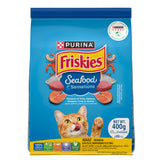 GETIT.QA- Qatar’s Best Online Shopping Website offers PURINA FRISKIES SEAFOOD SENSATION CAT FOOD 400 G
 at the lowest price in Qatar. Free Shipping & COD Available!