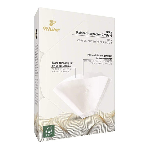 GETIT.QA- Qatar’s Best Online Shopping Website offers TCHIBO COFFEE FILTER PAPER SIZE 4 80 PCS at the lowest price in Qatar. Free Shipping & COD Available!