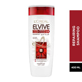 GETIT.QA- Qatar’s Best Online Shopping Website offers L'OREAL PARIS ELVIVE DAMAGE HAIR TOTAL REPAIR SHAMPOO 400 ML at the lowest price in Qatar. Free Shipping & COD Available!