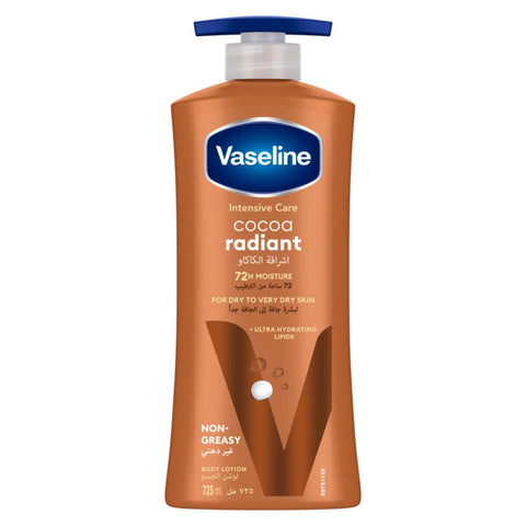 GETIT.QA- Qatar’s Best Online Shopping Website offers VASELINE INTENSIVE CARE COCOA RADIANT BODY LOTION 725 ML at the lowest price in Qatar. Free Shipping & COD Available!