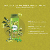 GETIT.QA- Qatar’s Best Online Shopping Website offers VATIKA NATURALS NOURISH & PROTECT SHAMPOO WITH NATURAL EXTRACTS OF OLIVE & HENNA FOR NORMAL HAIR-- 400 ML at the lowest price in Qatar. Free Shipping & COD Available!