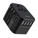 GETIT.QA- Qatar’s Best Online Shopping Website offers TRANDS UNIVERSAL POWER ADAPTER, BLACK, TR-UAD862 at the lowest price in Qatar. Free Shipping & COD Available!