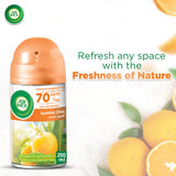 GETIT.QA- Qatar’s Best Online Shopping Website offers AIRWICK AIR FRESHENER FRESHMATIC REFILL SPARKLING CITRUS 250 ML
 at the lowest price in Qatar. Free Shipping & COD Available!