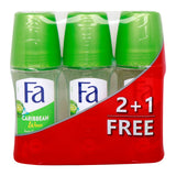 GETIT.QA- Qatar’s Best Online Shopping Website offers FA ROLL ON ASSORTED-- 50 ML-- 2+1 at the lowest price in Qatar. Free Shipping & COD Available!