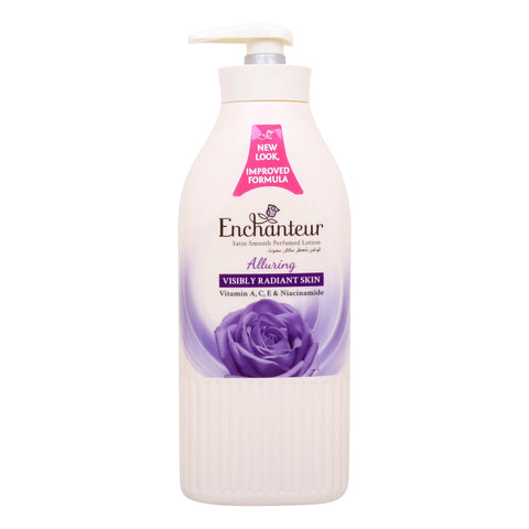 GETIT.QA- Qatar’s Best Online Shopping Website offers ENCHANTEUR SATIN SMOOTH PERFUMED LOTION ALLURING 400 ML at the lowest price in Qatar. Free Shipping & COD Available!