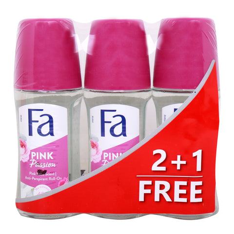 GETIT.QA- Qatar’s Best Online Shopping Website offers FA ROLL ON ASSORTED-- 50 ML-- 2+1 at the lowest price in Qatar. Free Shipping & COD Available!