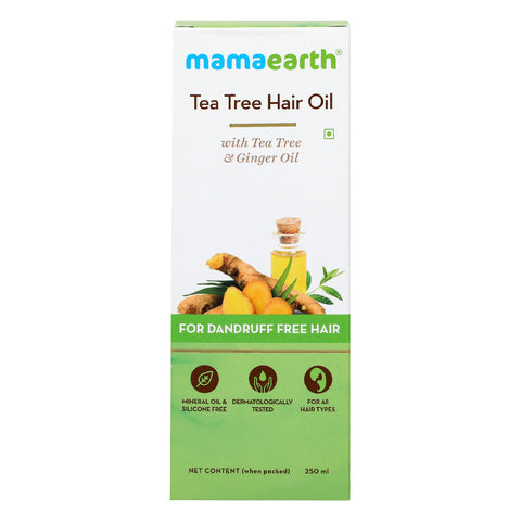 GETIT.QA- Qatar’s Best Online Shopping Website offers MAMAEARTH TEA TREE HAIR OIL 250 ML at the lowest price in Qatar. Free Shipping & COD Available!