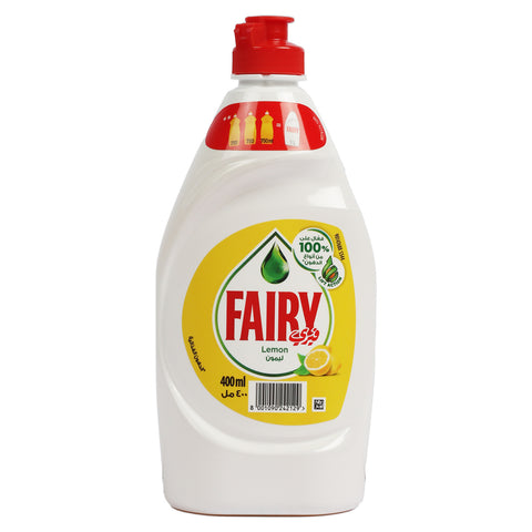 GETIT.QA- Qatar’s Best Online Shopping Website offers FAIRY DISH WASHING LIQUID LEMON 400 ML
 at the lowest price in Qatar. Free Shipping & COD Available!