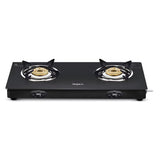 GETIT.QA- Qatar’s Best Online Shopping Website offers IMPEX 2 BURNER GLASS TOP GAS STOVE, BLACK/SILVER, IGS 1214F at the lowest price in Qatar. Free Shipping & COD Available!