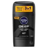 GETIT.QA- Qatar’s Best Online Shopping Website offers NIVEA MEN ANTIPERSPIRANT STICK DEEP BLACK CARBON 50 ML at the lowest price in Qatar. Free Shipping & COD Available!