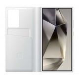 GETIT.QA- Qatar’s Best Online Shopping Website offers SAMSUNG GALAXY S24 ULTRA SMART VIEW WALLET CASE, WHITE, EF-ZS928CWEGWW at the lowest price in Qatar. Free Shipping & COD Available!