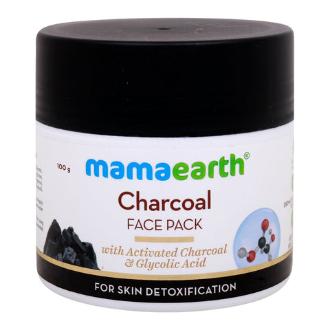 GETIT.QA- Qatar’s Best Online Shopping Website offers MAMAEARTH CHARCOAL FACEPACK WITH ACTIVATED CHARCOAL & GLYCOLIC ACID 100 G at the lowest price in Qatar. Free Shipping & COD Available!