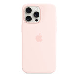 GETIT.QA- Qatar’s Best Online Shopping Website offers APPLE IPHONE 15 PRO MAX SILICONE CASE WITH MAGSAFE, LIGHT PINK, MT1U3ZM/A at the lowest price in Qatar. Free Shipping & COD Available!