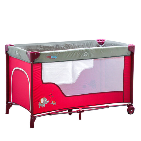 GETIT.QA- Qatar’s Best Online Shopping Website offers FIRST STEP BABY PLAY PEN P9010 RED at the lowest price in Qatar. Free Shipping & COD Available!