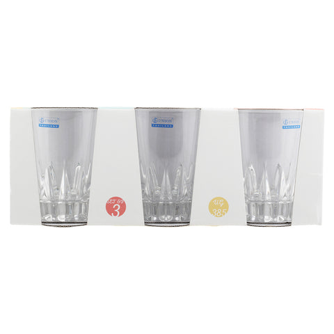 GETIT.QA- Qatar’s Best Online Shopping Website offers UNION GLASS SHORT TUMBLER UG-385 3PCS at the lowest price in Qatar. Free Shipping & COD Available!