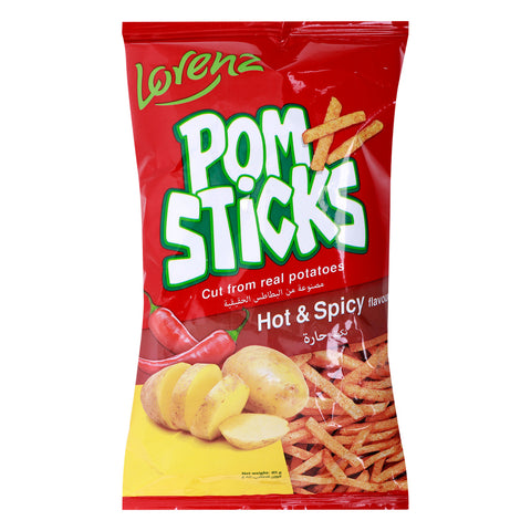 GETIT.QA- Qatar’s Best Online Shopping Website offers LORENZ POMSTICKS HOT & SPICY 85 G at the lowest price in Qatar. Free Shipping & COD Available!