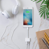 GETIT.QA- Qatar’s Best Online Shopping Website offers BELKIN 3.5 MM AUDIO &AMP; CHARGE ROCKSTAR IPHONE ADAPTER, F8J212BTWHT at the lowest price in Qatar. Free Shipping & COD Available!