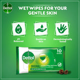 GETIT.QA- Qatar’s Best Online Shopping Website offers DETTOL ORIGINAL ANTIBACTERIAL SKIN WIPES 10PCS at the lowest price in Qatar. Free Shipping & COD Available!