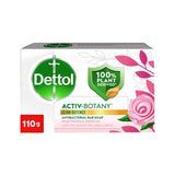 GETIT.QA- Qatar’s Best Online Shopping Website offers DETTOL ACTIV-BOTANY ANTIBACTERIAL BAR SOAP-- ROSEWATER & HIBISCUS FRAGRANCE-- 100% PLANT-DERIVED INGREDIENTS 110 G at the lowest price in Qatar. Free Shipping & COD Available!