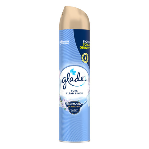 GETIT.QA- Qatar’s Best Online Shopping Website offers GLADE AIR FRESHENER PURE CLEAN LINEN 300ML at the lowest price in Qatar. Free Shipping & COD Available!