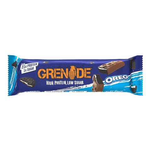 GETIT.QA- Qatar’s Best Online Shopping Website offers GRENADE LOW SUGAR PROTEIN BAR OREO 60 G
 at the lowest price in Qatar. Free Shipping & COD Available!