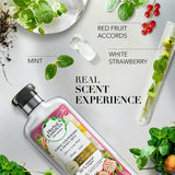 GETIT.QA- Qatar’s Best Online Shopping Website offers HERBAL ESSENCES BIO: RENEW NATURAL SHAMPOO + CONDITIONER WITH WHITE STRAWBERRY & SWEET MINT FOR HAIR VOLUME 400 ML + 400 ML at the lowest price in Qatar. Free Shipping & COD Available!