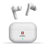 GETIT.QA- Qatar’s Best Online Shopping Website offers SWISS MILITARY DELTA 3 TRUE WIRELESS EARBUDS, WHITE at the lowest price in Qatar. Free Shipping & COD Available!